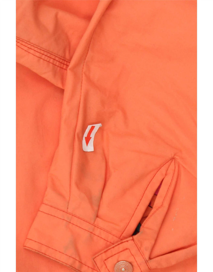 Chaqueta de esquí vintage para niñas 11-12 años Nylon naranja