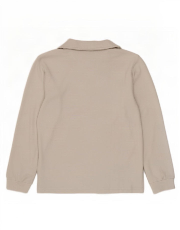 Champion Jersey De Polar Con Cuello Y Cremallera Para Hombre Poliéster Blanco Mediano