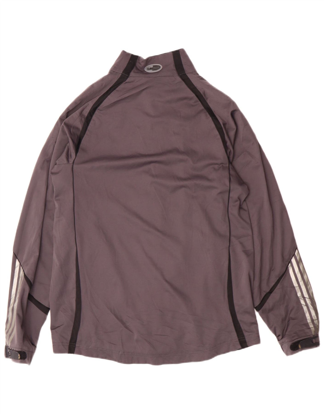 Adidas Hombre Chándal Top Chaqueta Gris Medio Poliéster Deportes