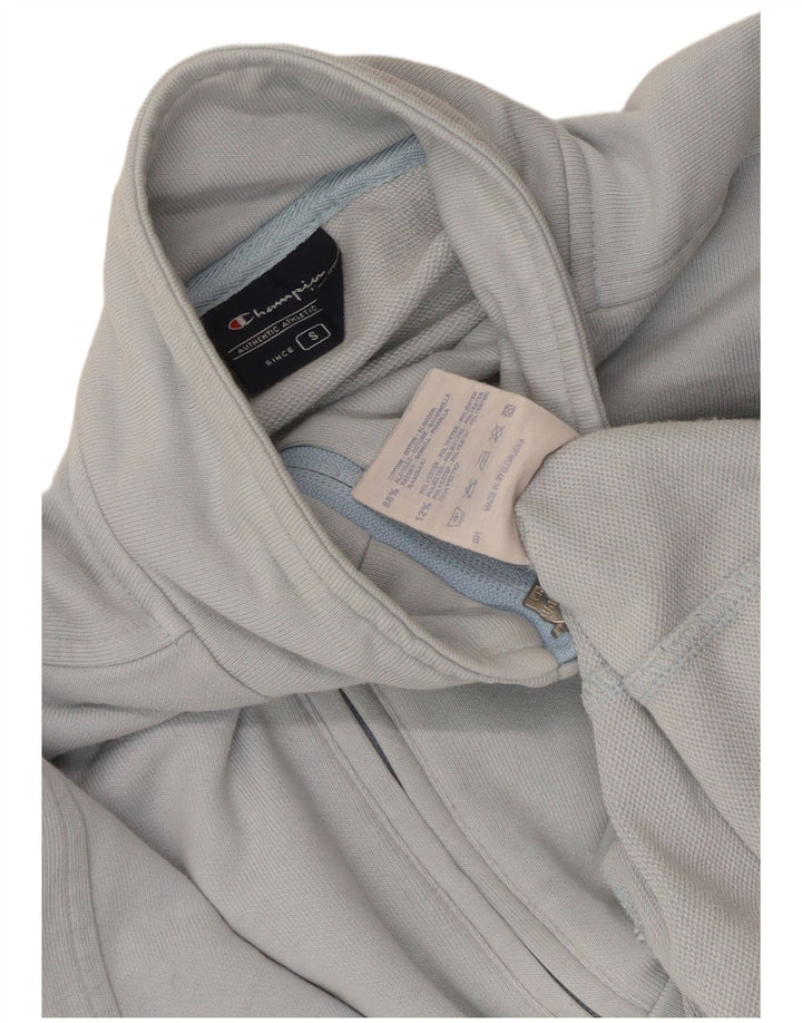 Champion Chaqueta de chándal para mujer UK 10 Small Blue Cotton