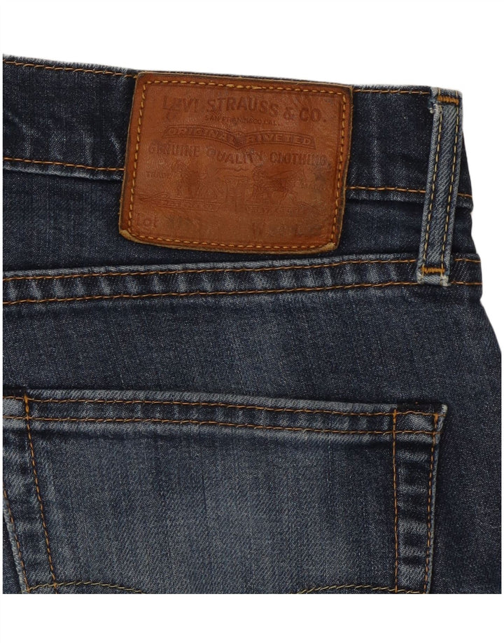 Levi's Mens 511 Shorts De Mezclilla W32 Azul Marino Medio