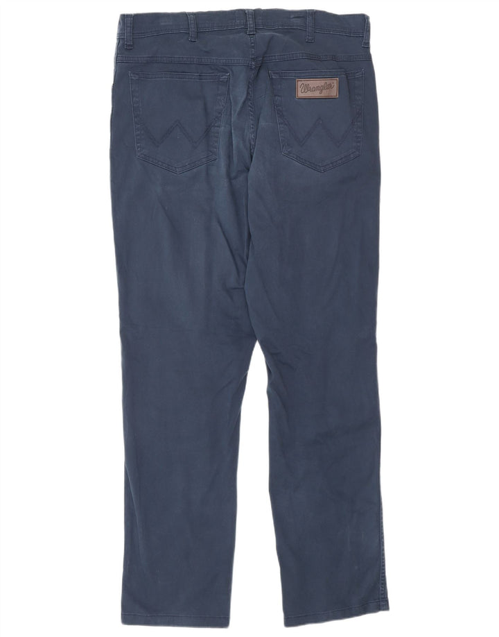 Vaqueros Wrangler Texas Slim para hombre W36 L34 Algodón azul marino