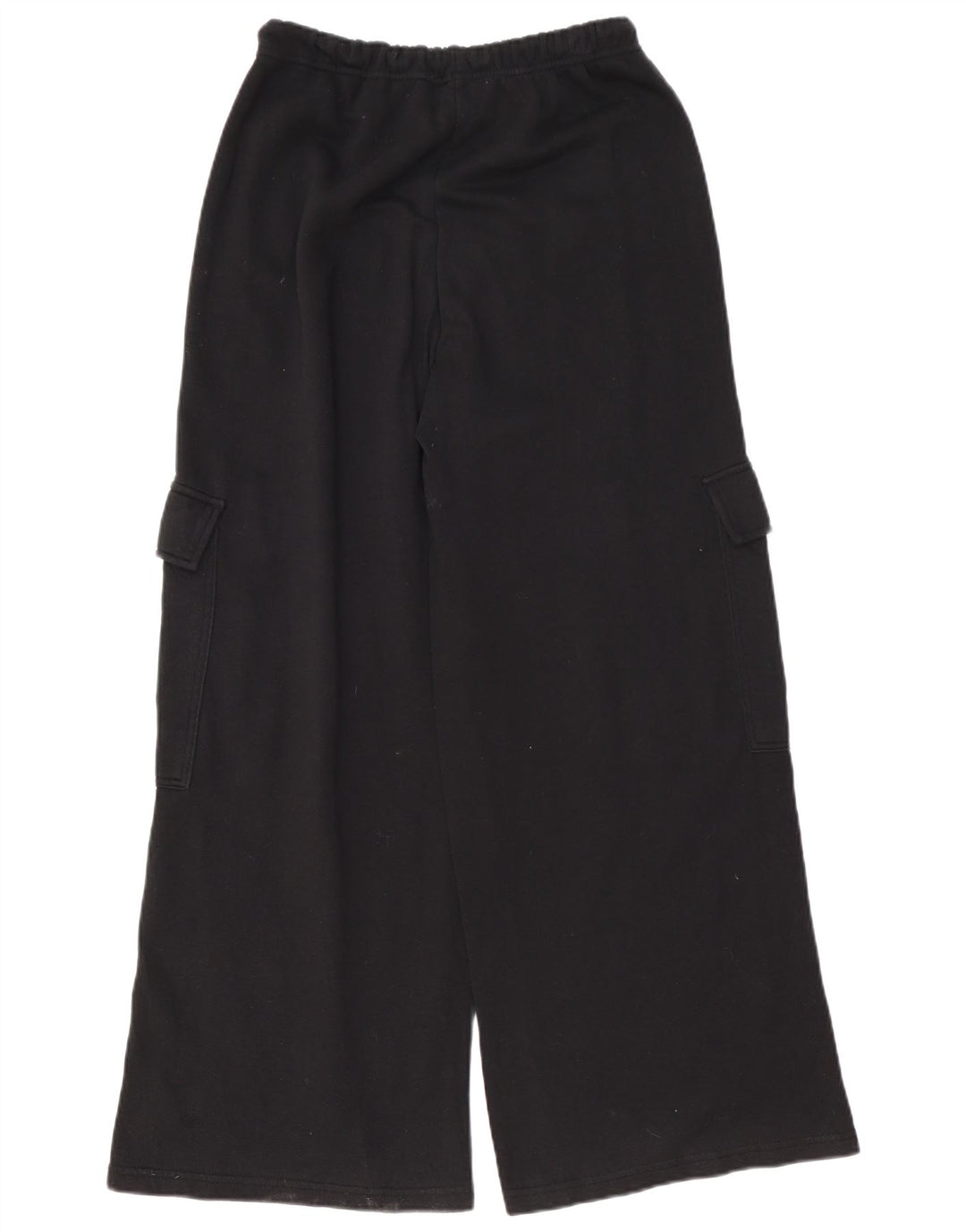 Zara Mujer Pantalones De Chándal Cargo De Ajuste Suelto UK 42 Medium Negro