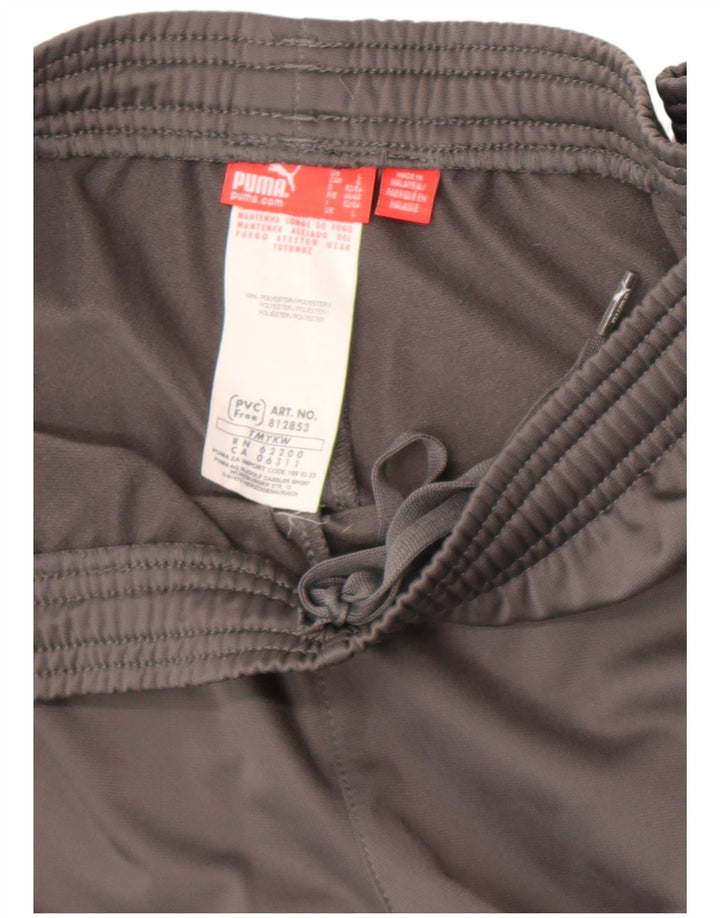 Pantalón De Chándal Puma Hombre Grande Gris Poliéster