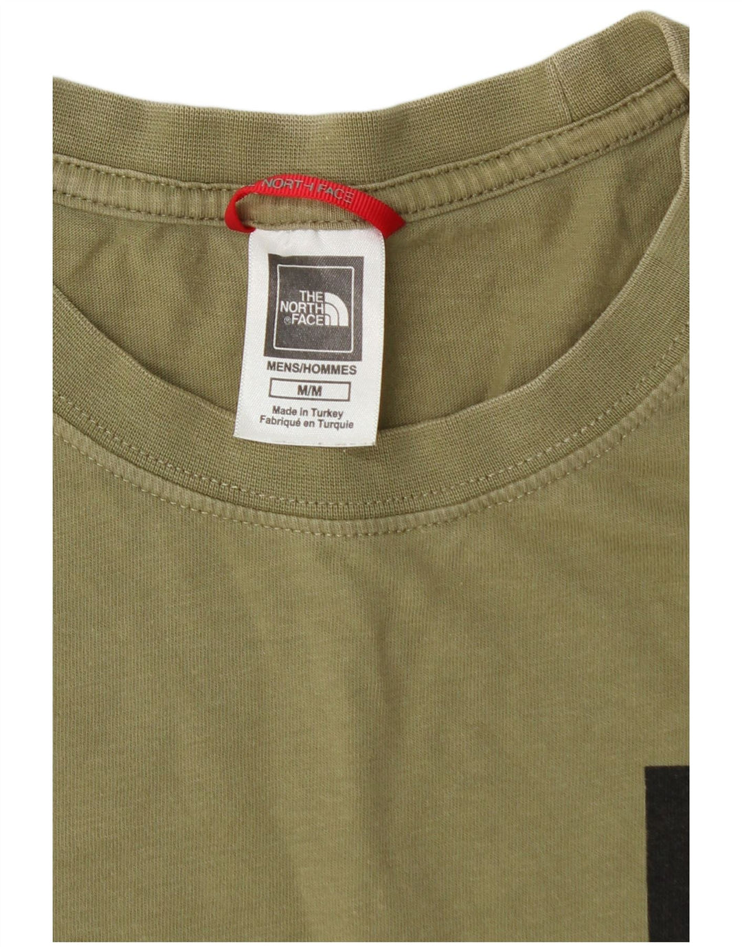 THE NORTH FACE Camiseta Hombre Top Medium Khaki Algodón