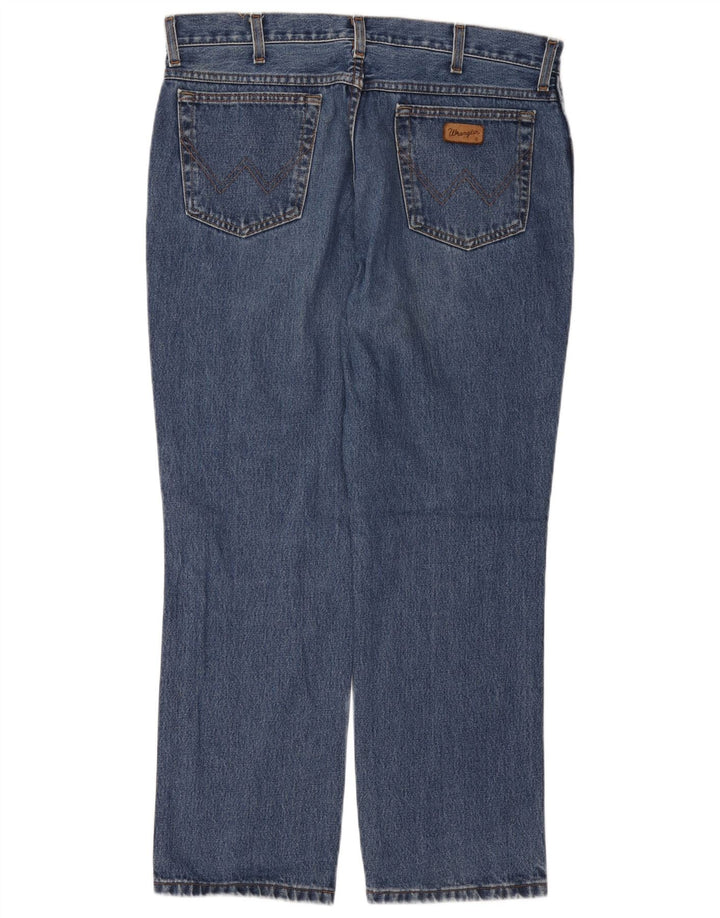WRANGLER Vaqueros rectos para hombre W36 L30 Azul