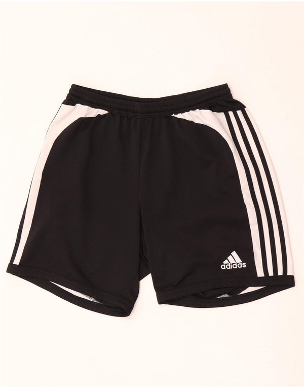 Adidas Mens Climalite Sport Shorts UK 36 Pequeño Negro Colorblock Poliéster