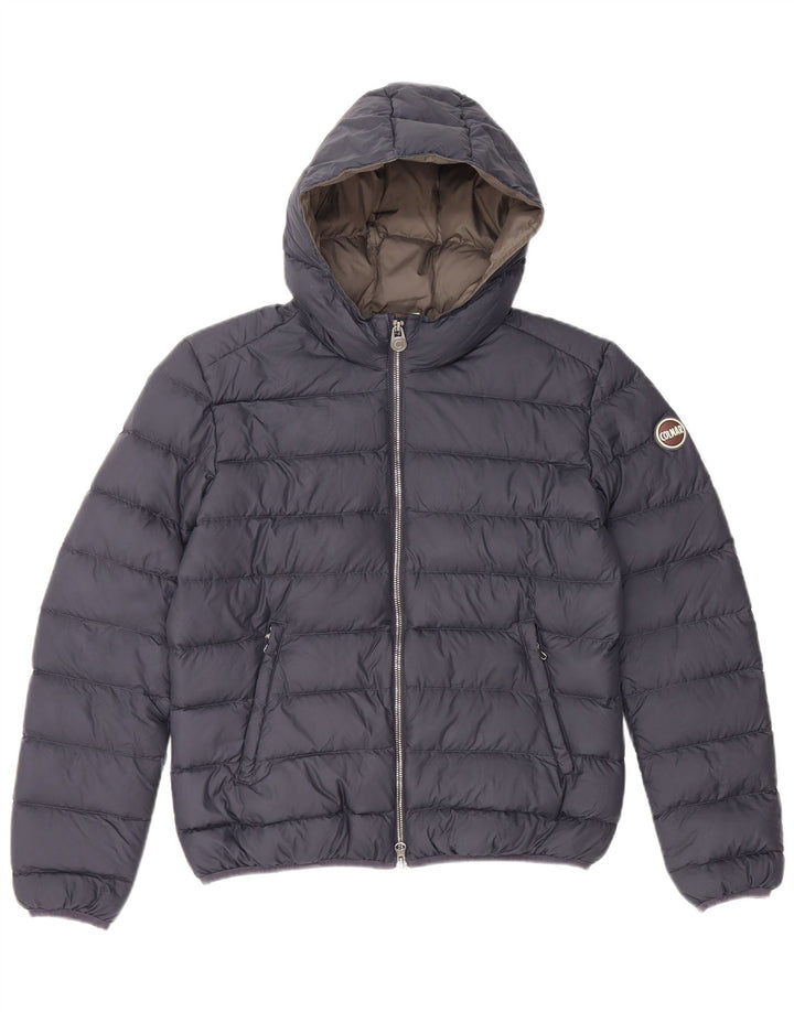 Chaqueta acolchada con capucha Colmar Mujer IT 44 Poliéster azul medio