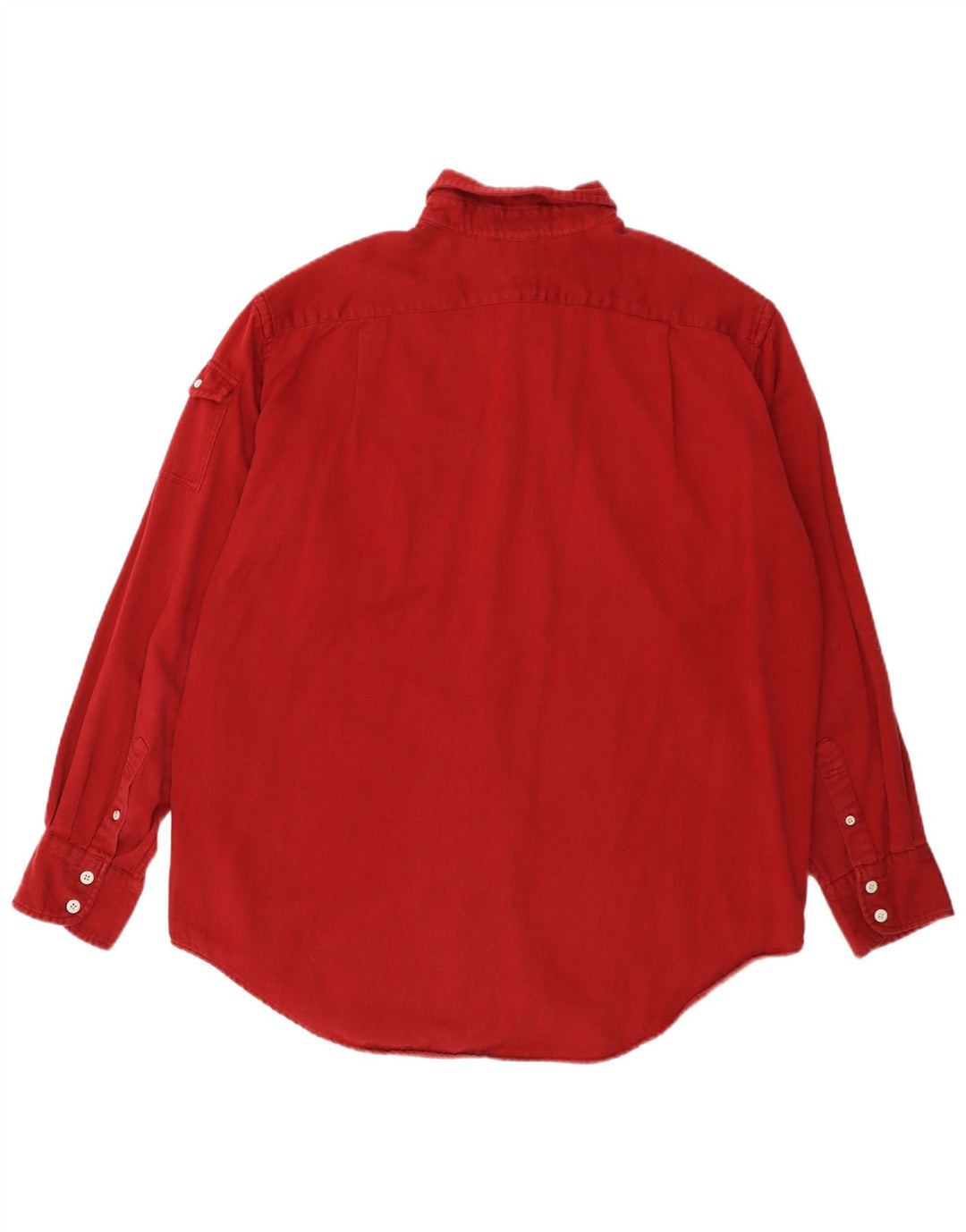 Camisa Dockers Hombre XL Algodón Rojo