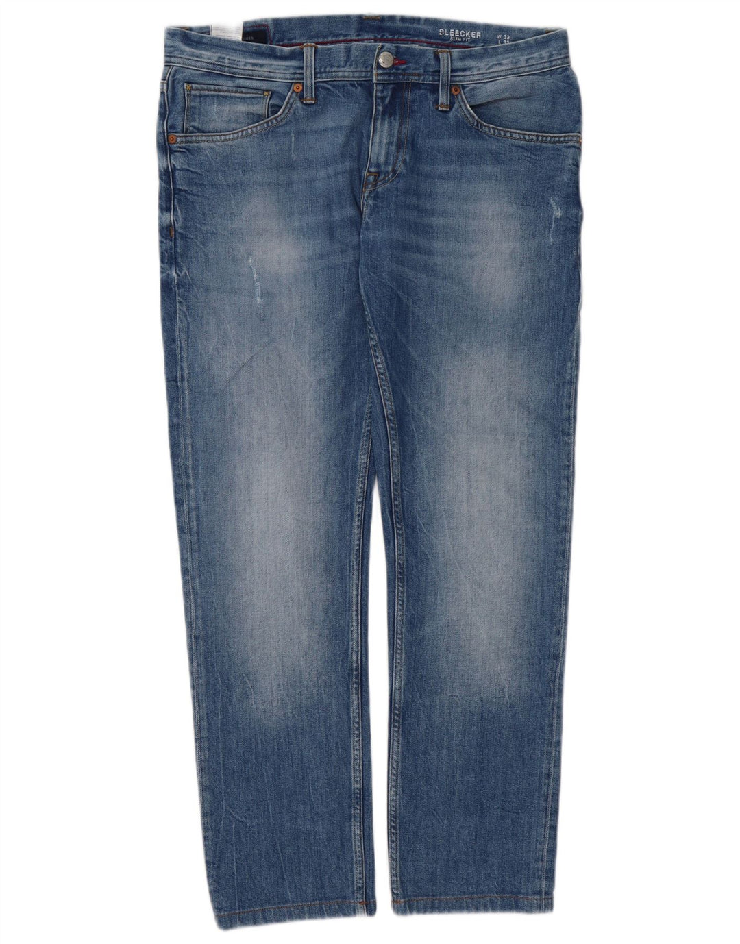 TOMMY HILFIGER Vaqueros ajustados Sleenker para hombre W33 L29 Algodón azul