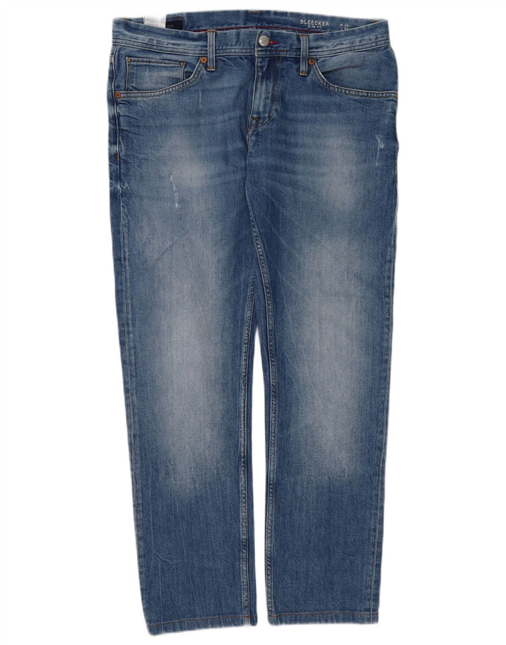 TOMMY HILFIGER Vaqueros ajustados Sleenker para hombre W33 L29 Algodón azul