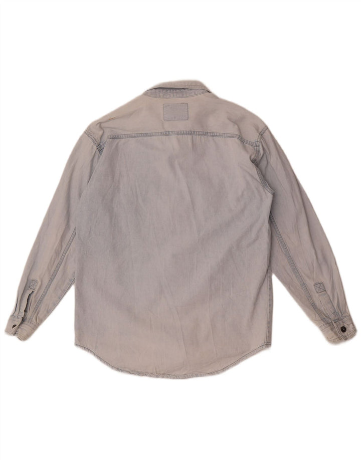 Levi's Hombre Camisa Vaquera Pequeña Algodón Azul