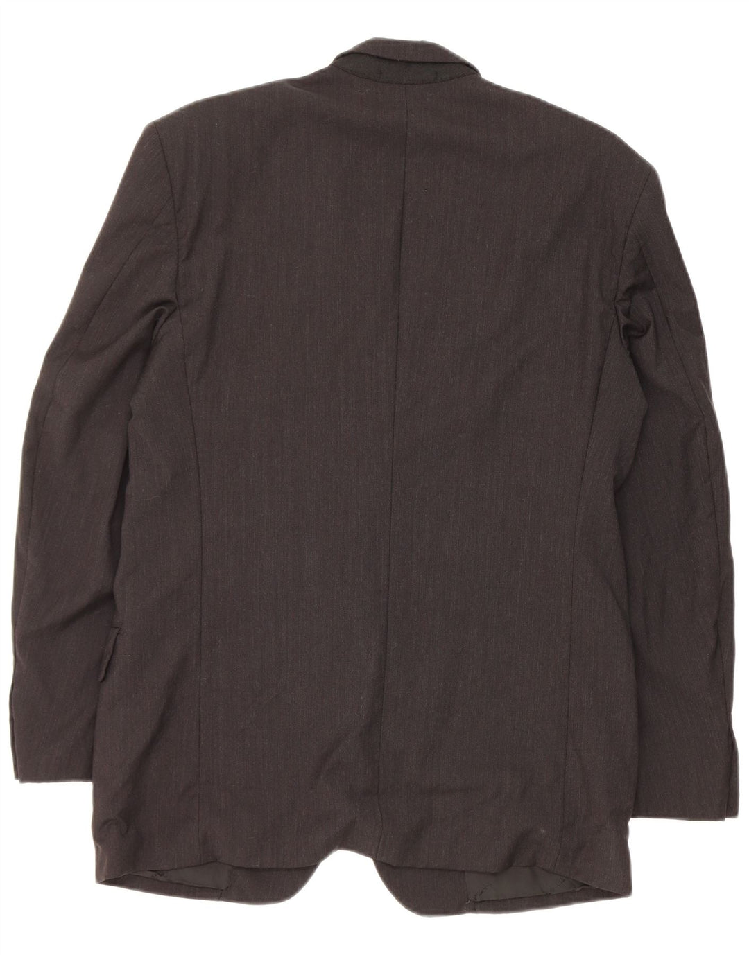 Trussardi Chaqueta Blazer De 2 Botones Para Hombre IT 48 Mediana De Lana Virgen Negra