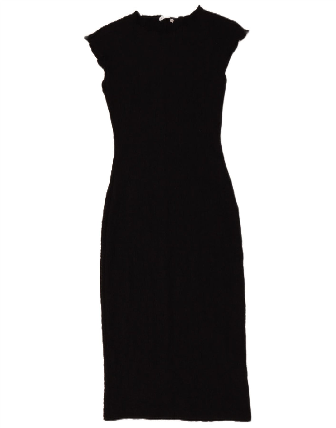 Zara Mujer Vestido Tubo Reino Unido 8 Pequeño Negro