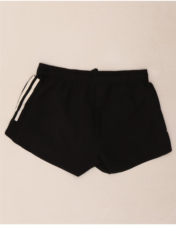 Adidas Womens Aeroready Sport Shorts UK 10 Small Black Polyester