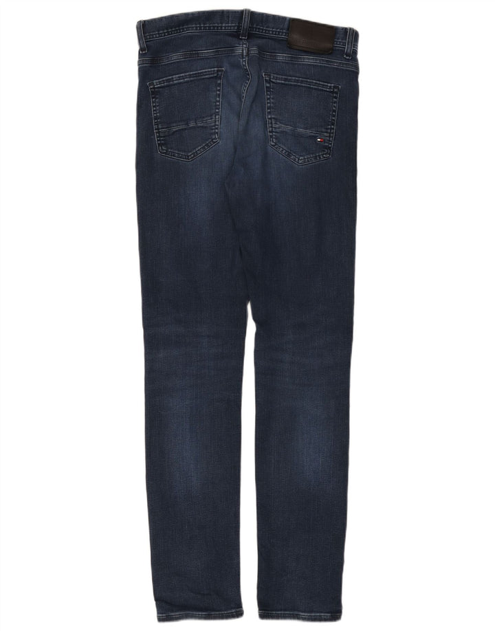 TOMMY HILFIGER Vaqueros ajustados Bleecker para hombre W30 L32 Algodón azul