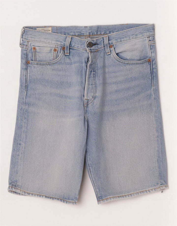 Levi's Hombre 501 Shorts De Mezclilla W30 Azul Medio