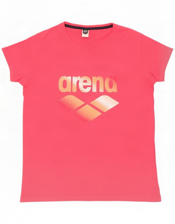Camiseta gráfica para mujer Arena UK 44 Medium Pink Sports