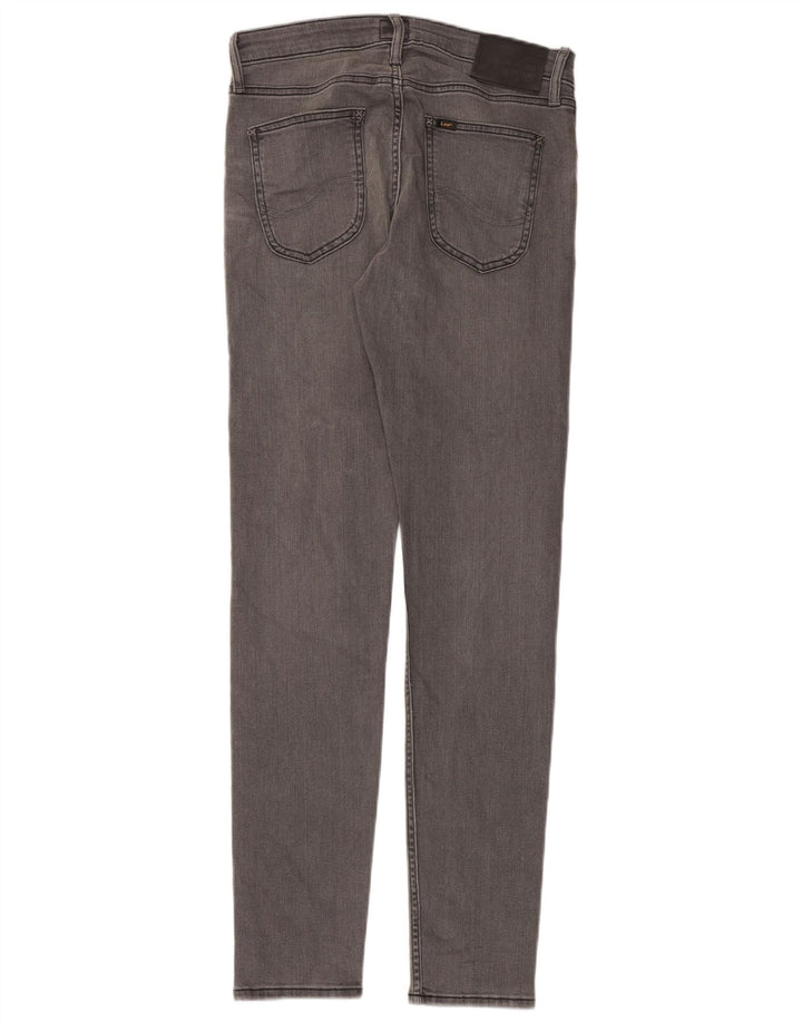 Lee Vaqueros Pitillo Malone para Hombre W29 L32 Algodón Gris