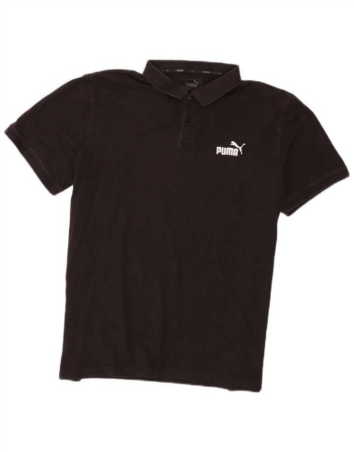 Polo Puma Hombre XL Algodón Negro