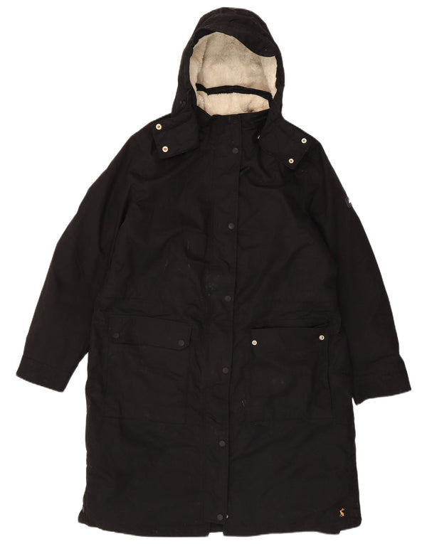 Parka con capucha para mujer Joules UK 40 XL Poliéster negro