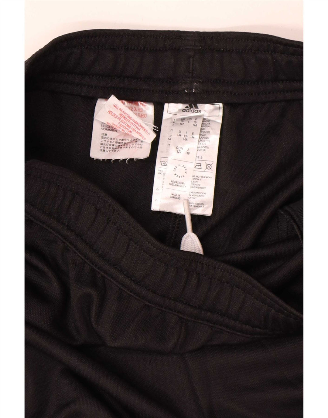 Adidas Pantalones de chándal Aeroready para niños 13-14 años Negro Poliéster
