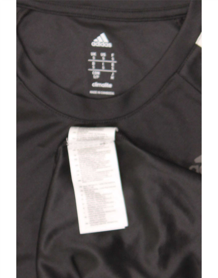 Adidas Hombre Camiseta Top Small Negro Poliéster Deportes