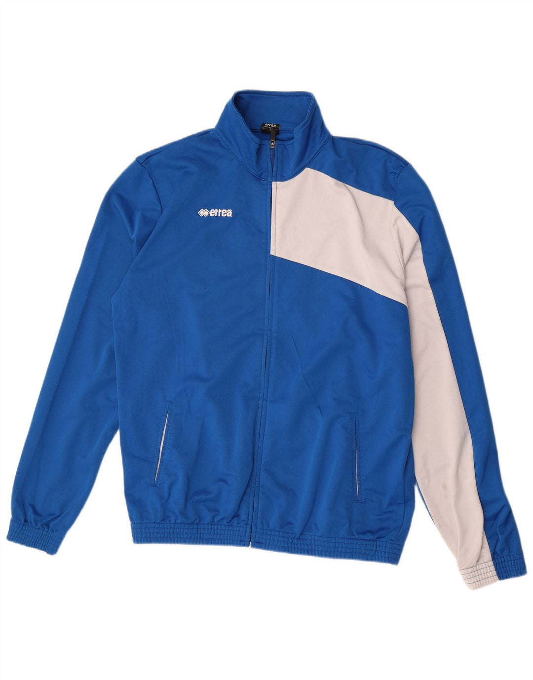 Errea Hombre Chándal Top Chaqueta 3XL Azul Colorblock Poliéster