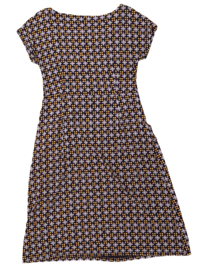 WHITE STUFF Vestido acampanado para mujer UK 40 Medio Viscosa azul marino floral