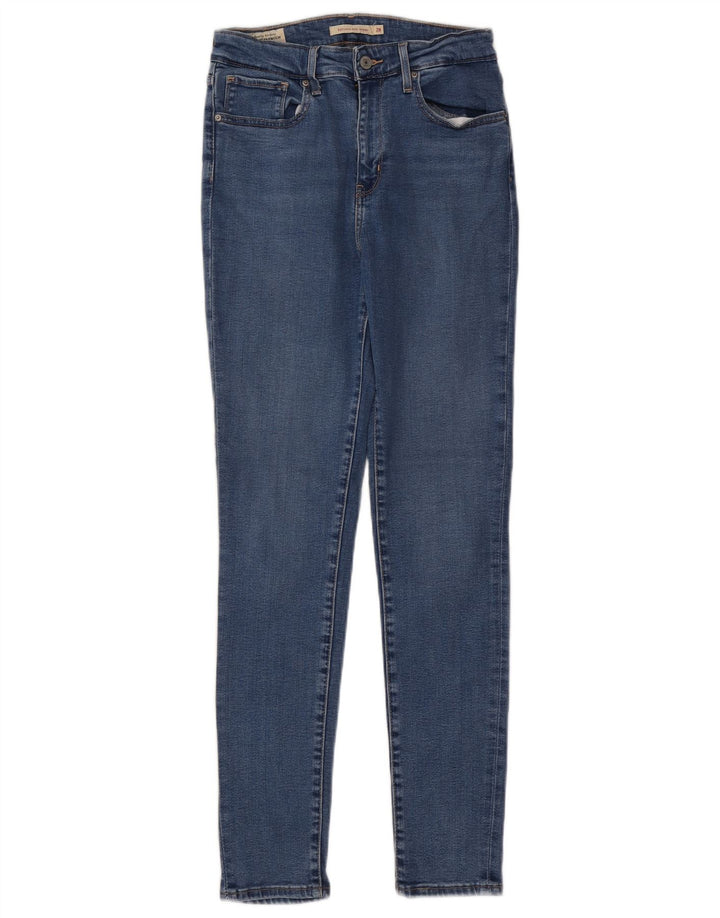 LEVI'S Vaqueros pitillo de talle alto 721 para mujer W28 L30 Azul