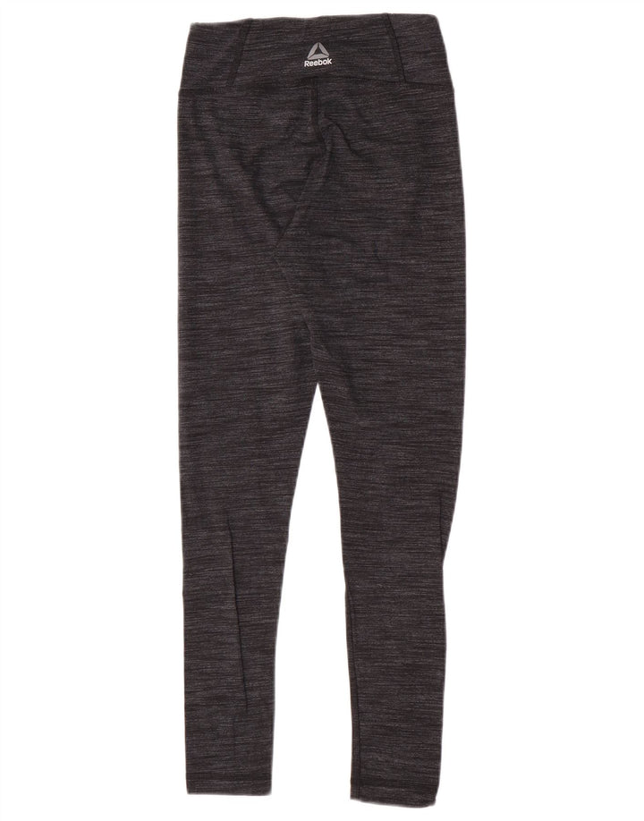 Leggings Reebok Mujer UK 4/6 XS Gris Moteado