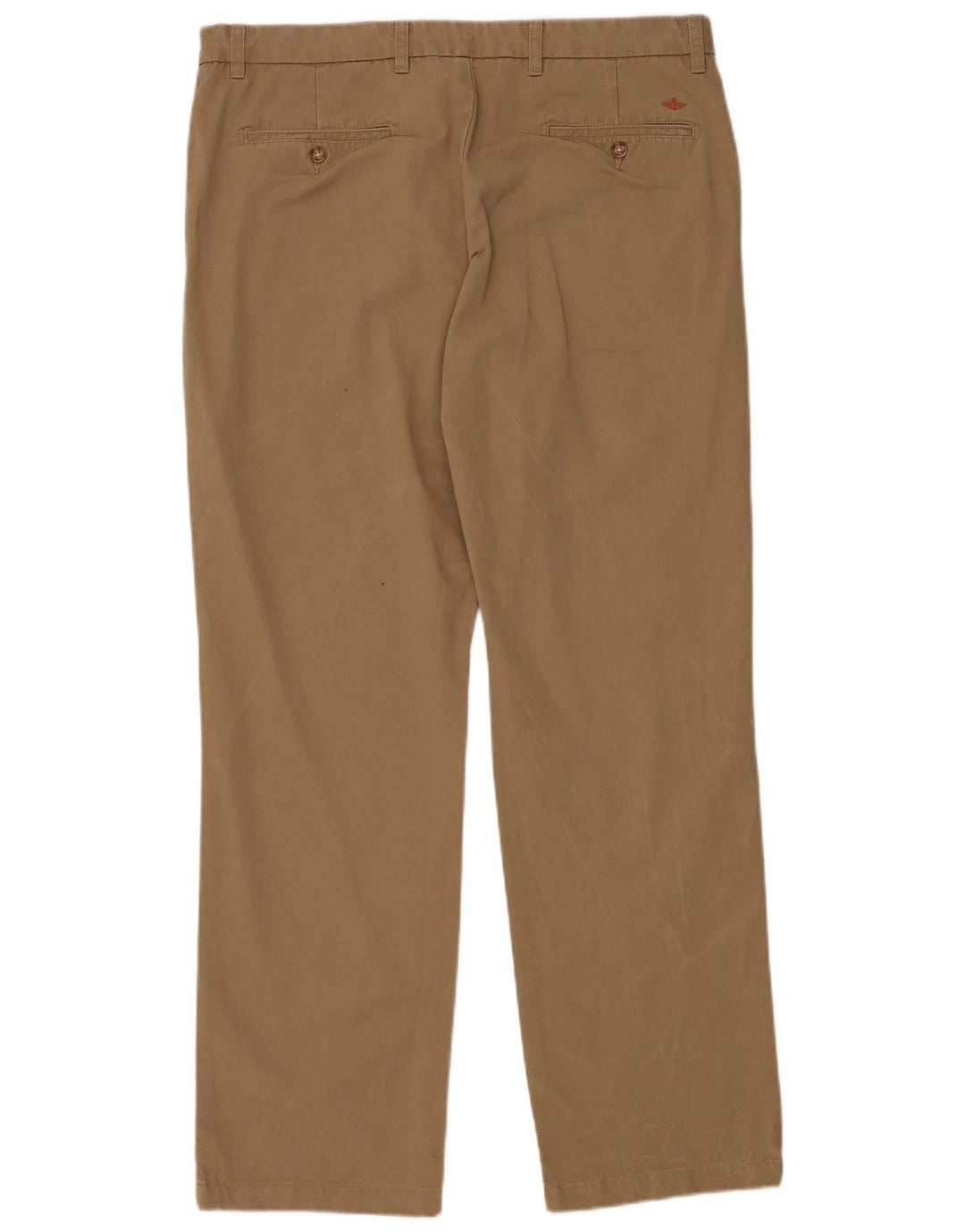 DOCKERS Pantalón chino recto para hombre W38 L34 Algodón beige