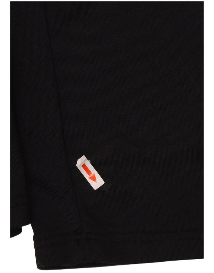 Champion Shorts deportivos con gráficos para hombre, talla pequeña, negro