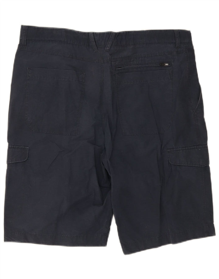Marks & Spencer pantalones cortos cargo para hombre W36 grande azul marino