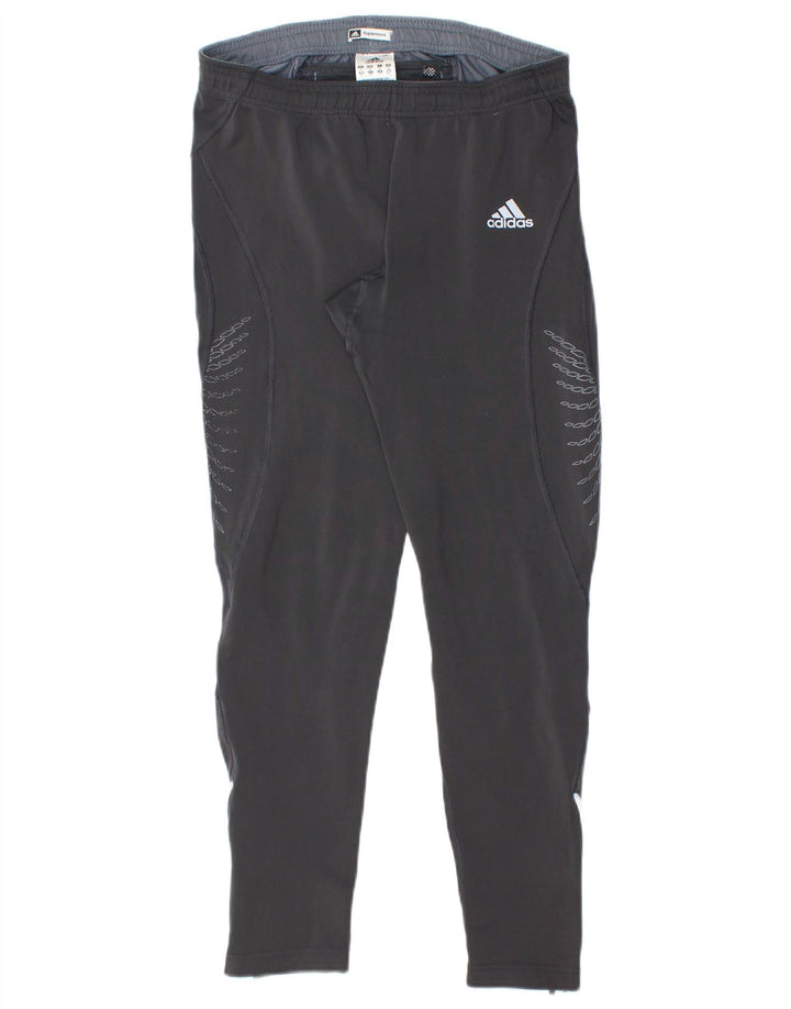 ADIDAS Leggings Supernova para mujer UK 44 Mediano Negro Poliéster