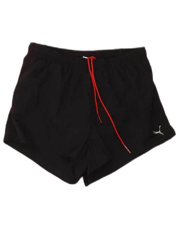 Pantalones cortos deportivos Puma para hombre mediano negro