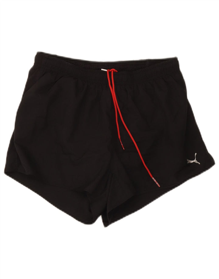 Pantalones cortos deportivos Puma para hombre mediano negro