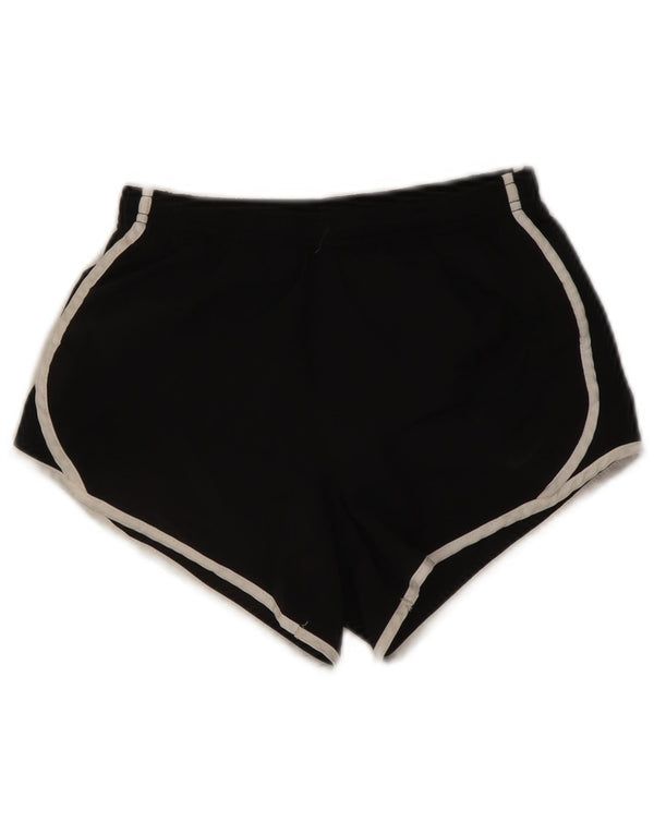 Nike - Pantalones cortos deportivos Dri Fit para mujer, talla M, poliéster negro