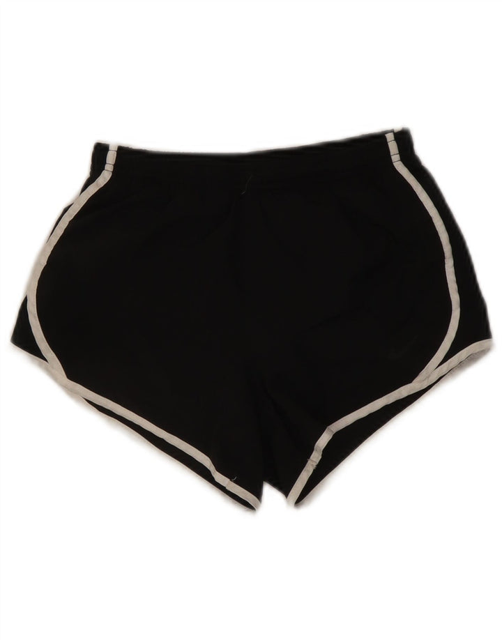 Nike - Pantalones cortos deportivos Dri Fit para mujer, talla M, poliéster negro