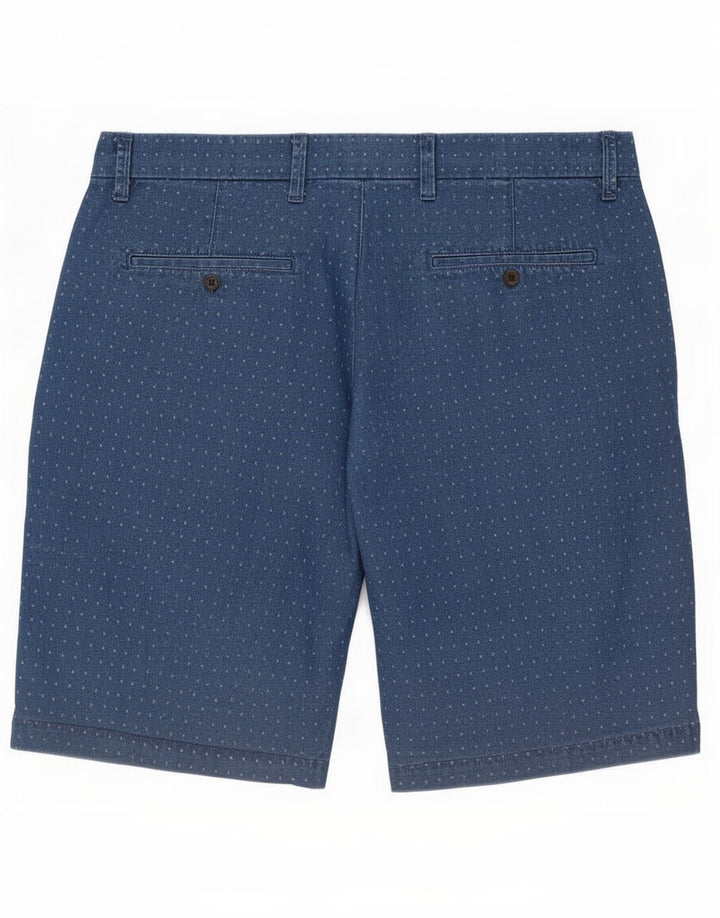 Pantalones cortos chinos Gap para hombre W30 de algodón con lunares en azul marino mediano