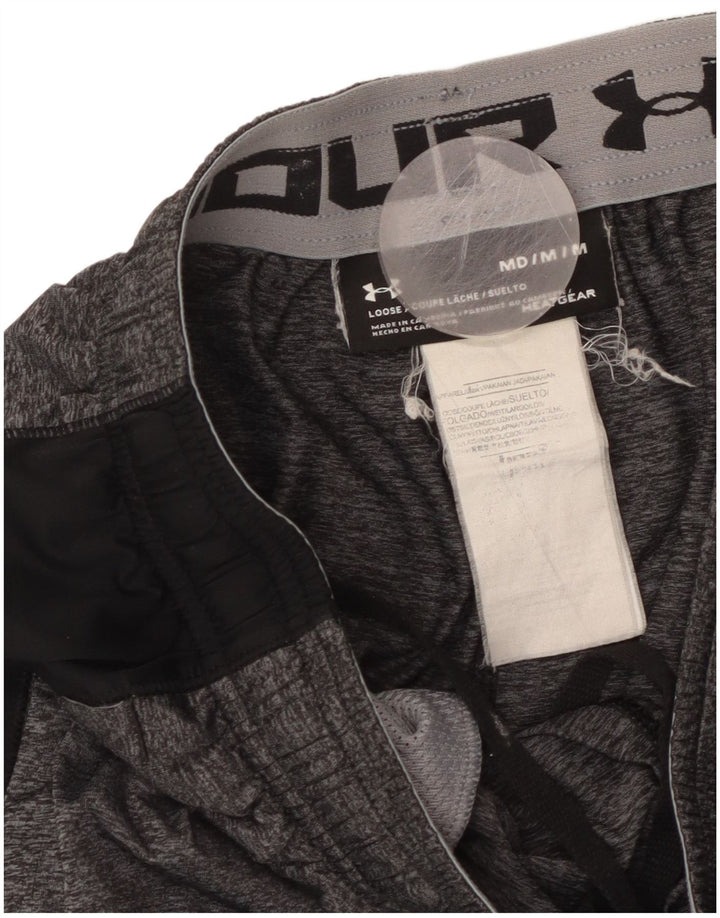 UNDER ARMOUR Pantalones cortos deportivos Heat Gear para hombre Gris medio Colorblock