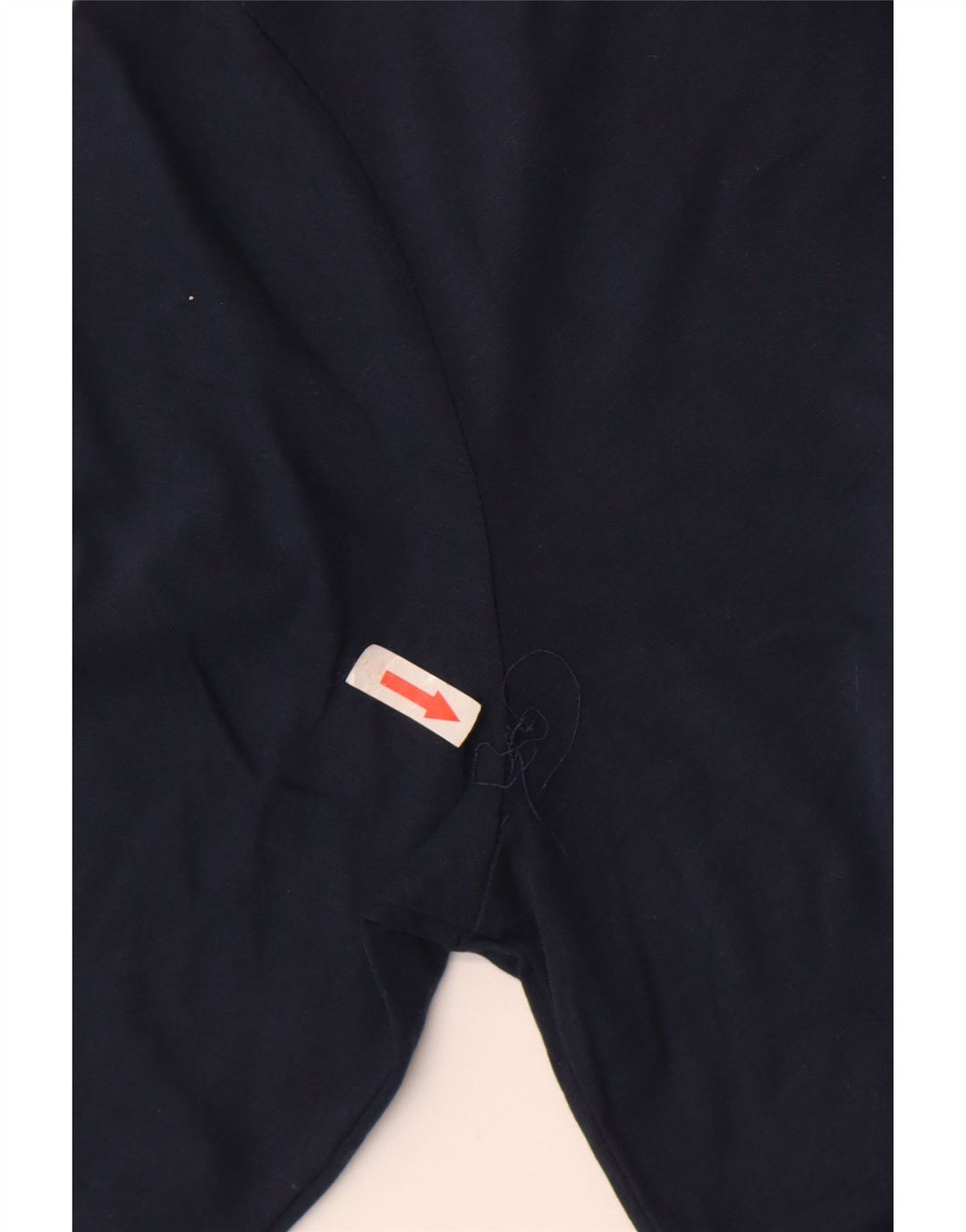 All Saints Hombre Top Manga Larga Pequeño Algodón Azul Marino