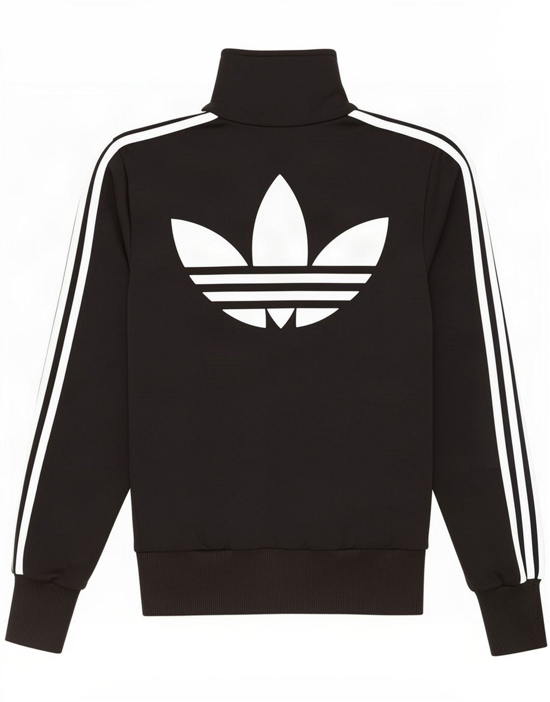 Adidas Mujer Gráfico Chándal Top Chaqueta IT 40 Pequeño Negro
