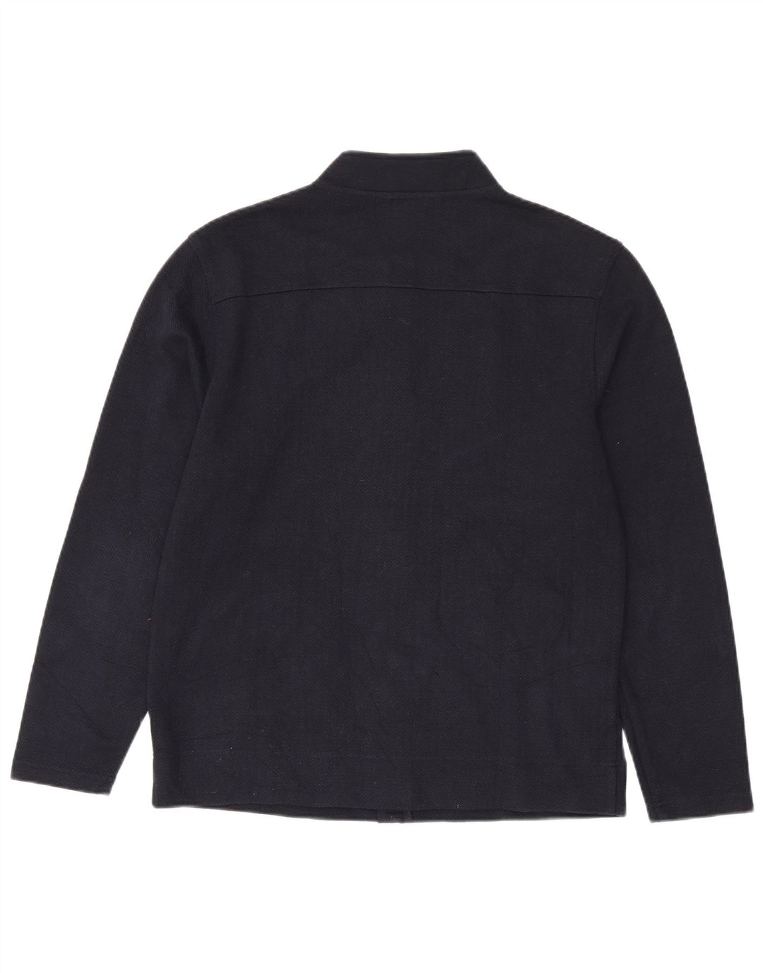 Massimo Dutti Hombre Chándal Top Chaqueta Grande Azul Marino Espiga