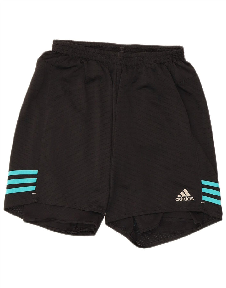 Pantalón Corto Deportivo Adidas Hombre Mediano Negro Poliéster