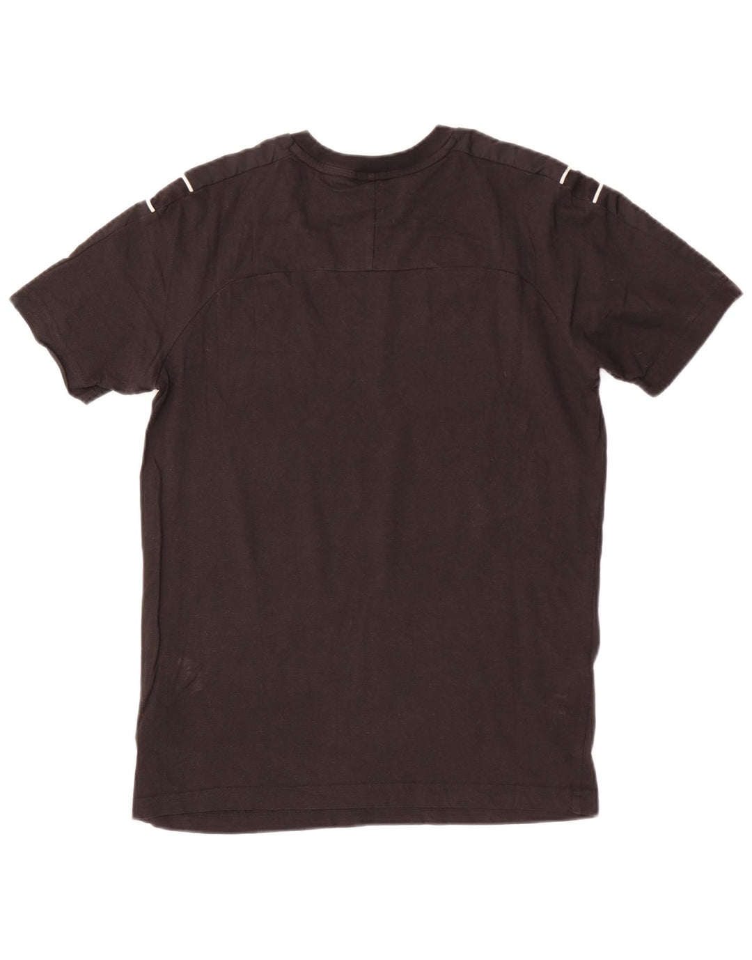 Puma - Camiseta para hombre, talla pequeña, algodón negro