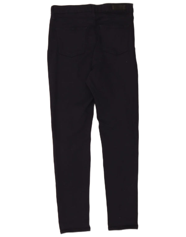 Marks & Spencer Pantalones casuales para mujer UK 12 Medium W30 L30 Azul marino