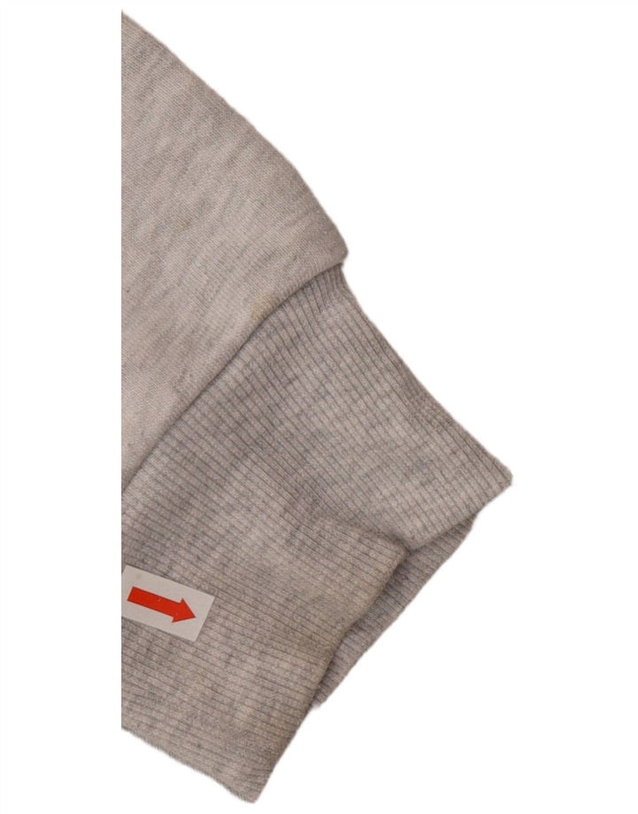Topshop Jersey con capucha de gran tamaño para mujer, talla S, poliéster gris, Reino Unido 10
