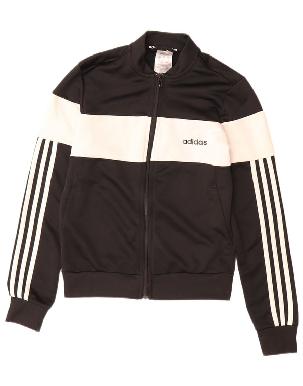 ADIDAS Chaqueta de chándal Aeroready para niña 13-14 años Bloque de color negro
