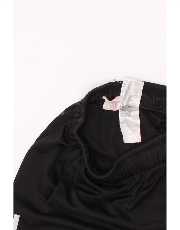 Adidas Pantalones cortos deportivos Climalite para niños 9-10 años Negro Poliéster